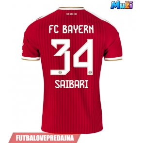 Lacne Muži Futbalové dres Bayern Munich Ismael Saibari #34 2026-27 Krátky Rukáv - Domáci